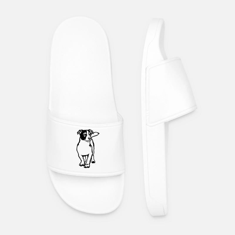 Jack Russell Terrier - Männer Badelatschen - Weiß