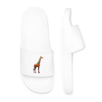 Girafe - Claquettes Homme - blanc - Devant