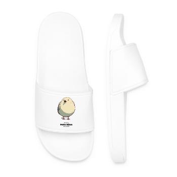 Fat Seagull - Men’s Pool Sliders - white - Front
