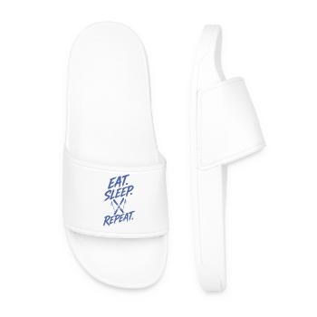 Sports d’hiver Vacances de ski Skieurs Piste de ski - Claquettes Homme - blanc - Devant