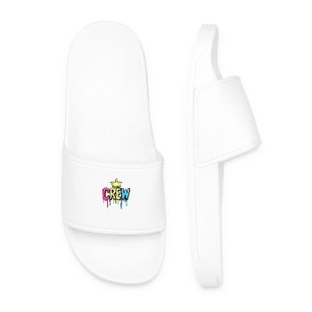 Crew Crown Colorful - Men’s Pool Sliders - white - Front