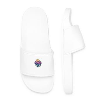 Symbol Arctic Mountains - Men’s Pool Sliders - white - Front