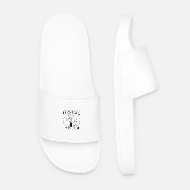 Möwe Konklave 2025 - Männer Badelatschen - Weiß