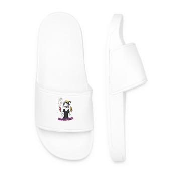 Confetti Queen - Men’s Pool Sliders - white - Front