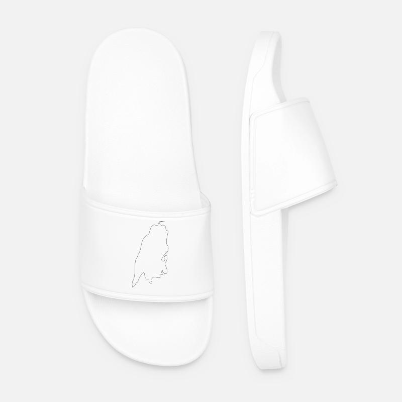 Lefkada - Claquettes Homme - blanc
