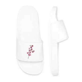 Cherry Branch - Men’s Pool Sliders - white - Front