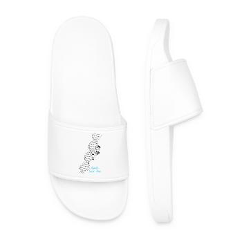 Climbing in DNA Genetics Biology Studies - Men’s Pool Sliders - white - Front