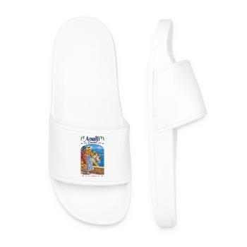 Amalfi Coastal Vue: Robe estivale - Claquettes Homme - blanc - Devant