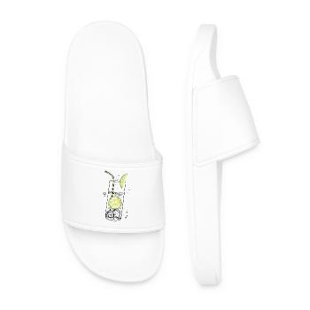 Limetten Limonade Sommer Limo - Men’s Pool Sliders - white - Front