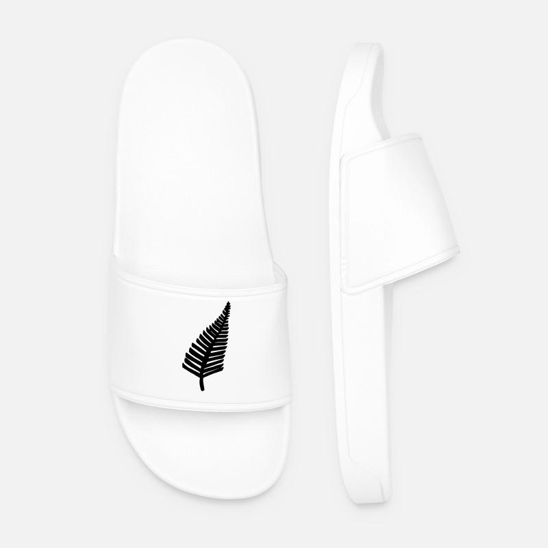 Fern - Men’s Pool Sliders - white