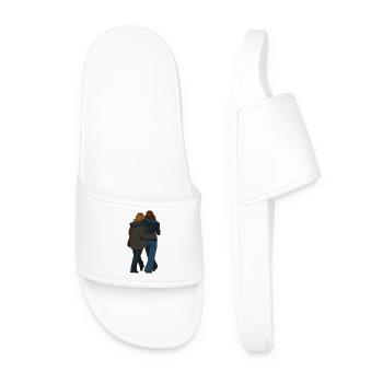 Friendship - Men’s Pool Sliders - white - Front