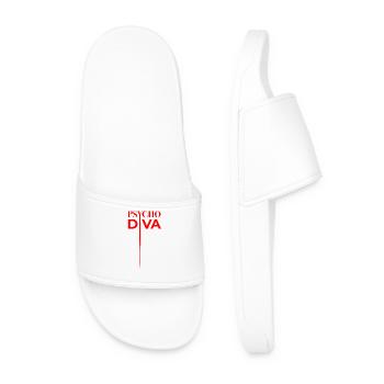 Diva Psycho – Sarcasme Sort Rouge - Claquettes Homme - blanc - Devant