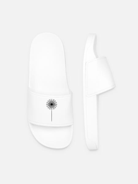 Dandelion Dandelion - Men’s Pool Sliders - white