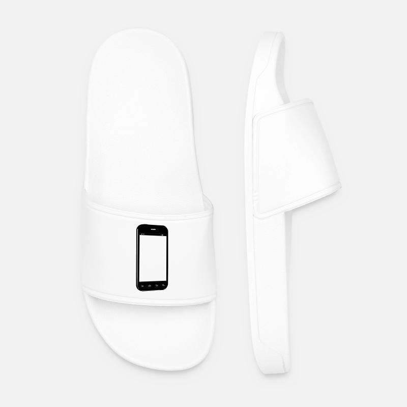 Smartphone - Men’s Pool Sliders - white