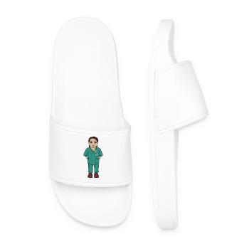 Uskan Leila - Claquettes Homme - blanc - Devant