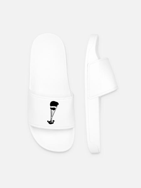Piqué - Claquettes Homme - blanc