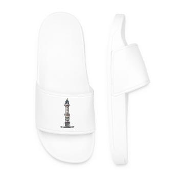 Lighthouse Warnemünde c - Men’s Pool Sliders - white - Front