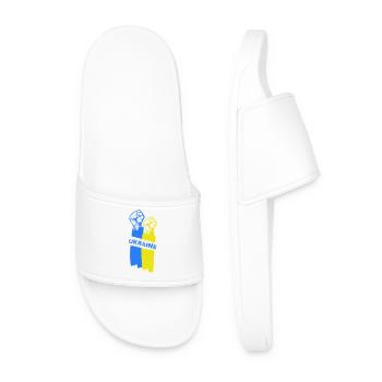 Ukraine victory - Claquettes Homme - blanc - Devant
