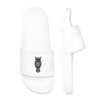 Chouette celtique - Claquettes Homme - blanc - Devant