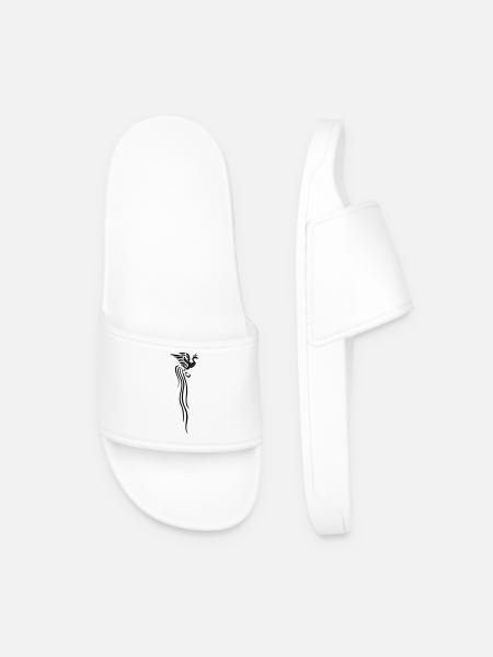 Kyokushin bird - Men’s Pool Sliders - white