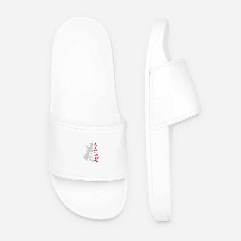 Samurai - Men’s Pool Sliders - white