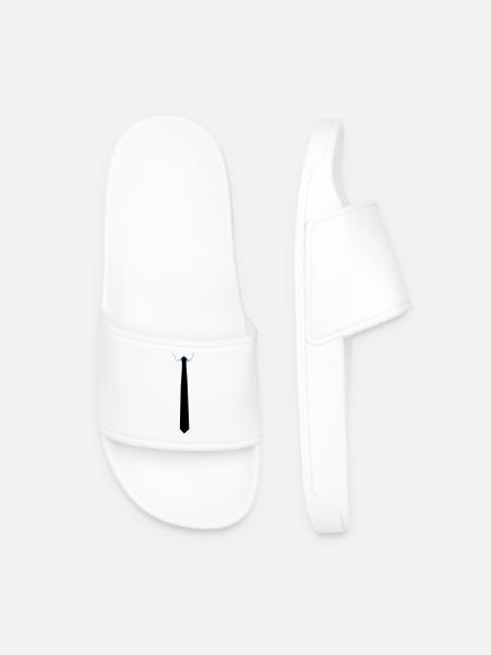 tie - Men’s Pool Sliders - white