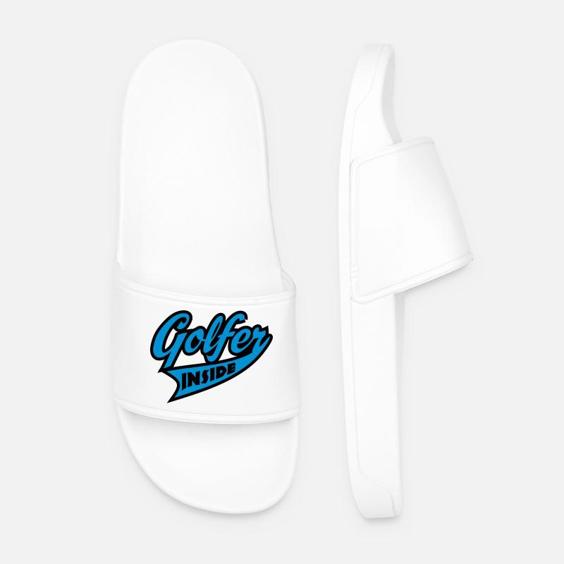 golf - Men’s Pool Sliders - white