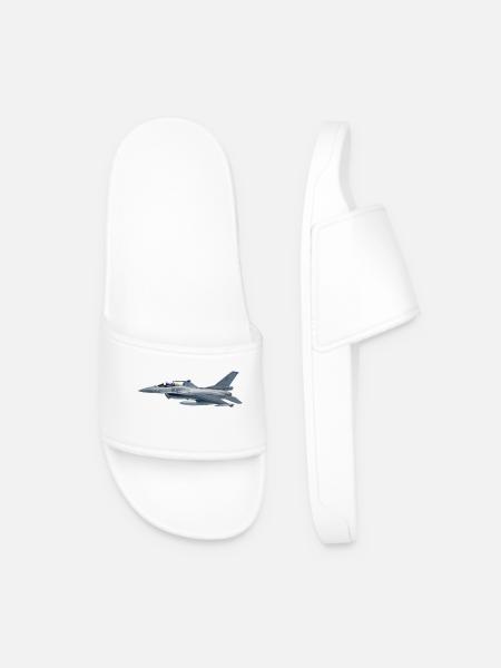 F-16 - Claquettes Homme - blanc