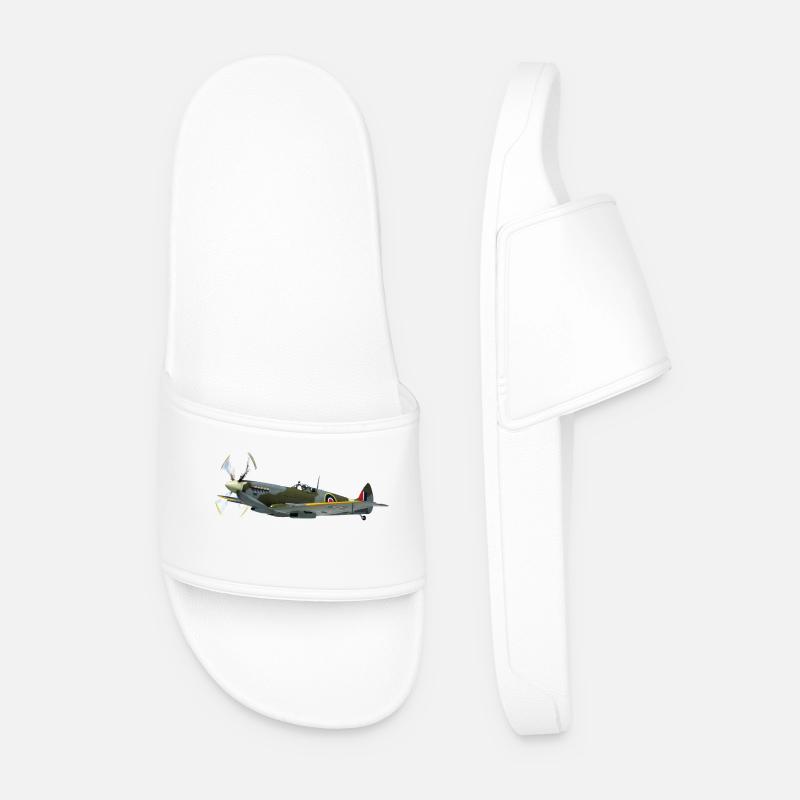 spitfire6 - Men’s Pool Sliders - white