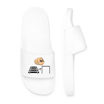 Thou Doest Not Spur - Men’s Pool Sliders - white - Front