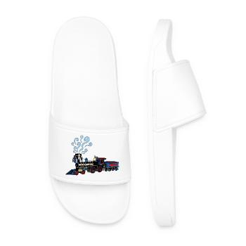 Locomotive - Men’s Pool Sliders - white - Front