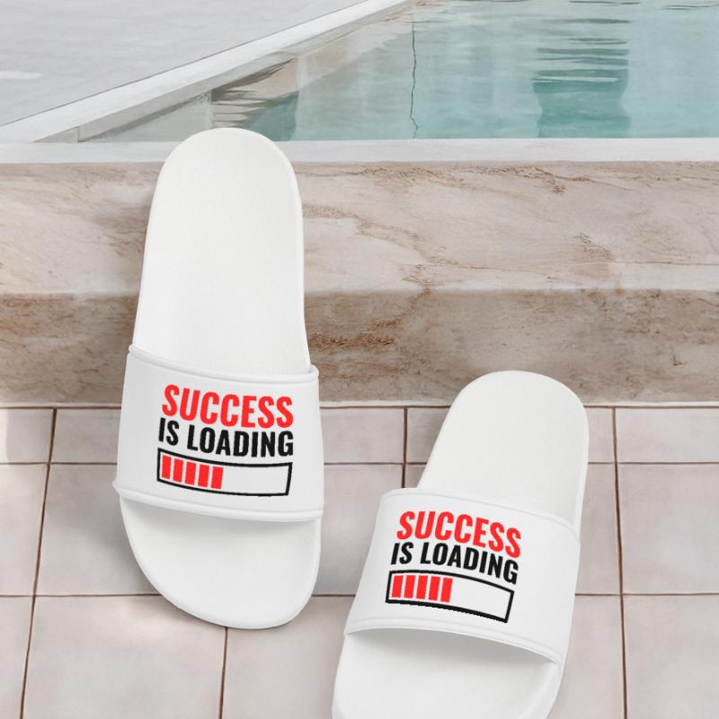 Success is loading custom gift Men’s Pool Sliders