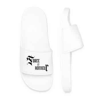Force et Honneur - Claquettes Homme - blanc - Devant