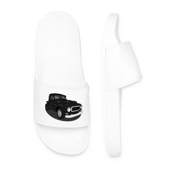 Duet Black - Men’s Pool Sliders - white - Front