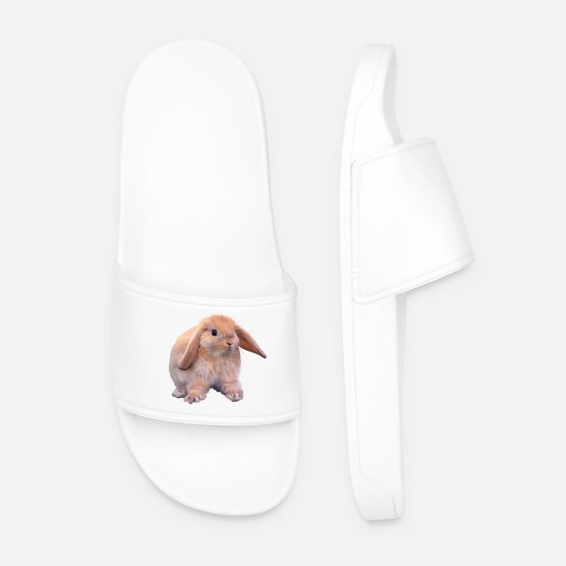 Rabbit - Men’s Pool Sliders - white