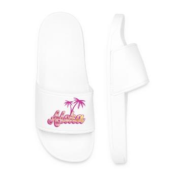 Aloha Palm - Claquettes Homme - blanc - Devant