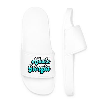Atlanta, Géorgie Design - Claquettes Homme - blanc - Devant