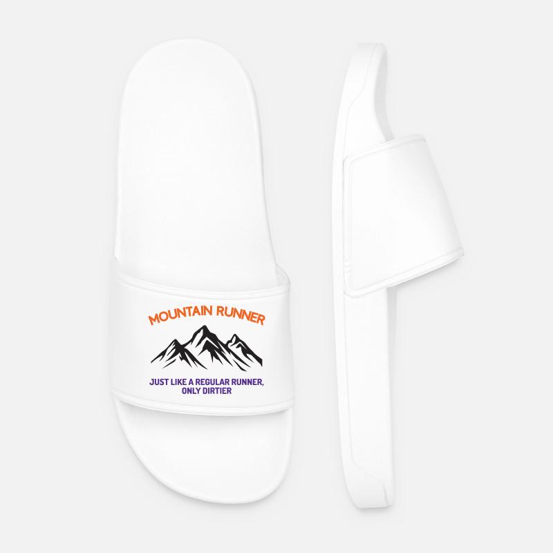 Mountain Runner - Men’s Pool Sliders - white