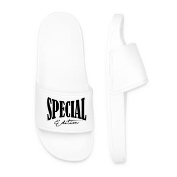 Special Edition Tuner Shirt - Men’s Pool Sliders - white - Front