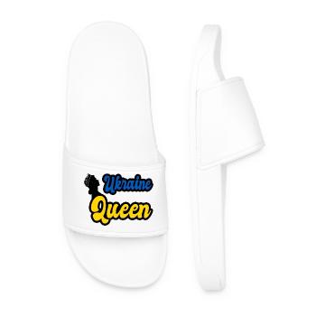Reine d'Ukraine - Claquettes Homme - blanc - Devant