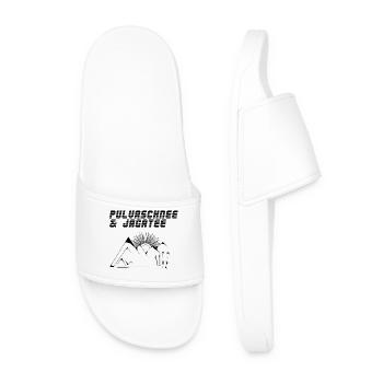 Pulva Snow & Jagatee - Poudre de neige et thé de chasseur - Claquettes Homme - blanc - Devant