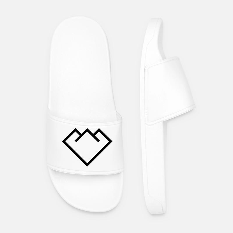 Mountain - Men’s Pool Sliders - white