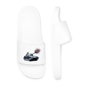 Panzer Bouquet - Claquettes Homme - blanc - Devant