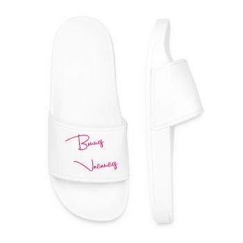 MAÎTRESSE. MERCI. MERCI MAÎTRESSE. CADEAU - Claquettes Homme - blanc - Devant