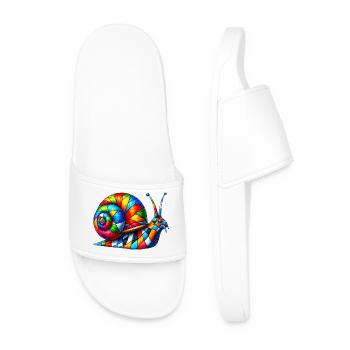 Escargot - Claquettes Homme - blanc - Devant