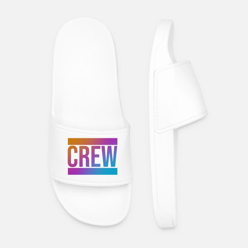 Crew - Men’s Pool Sliders - white