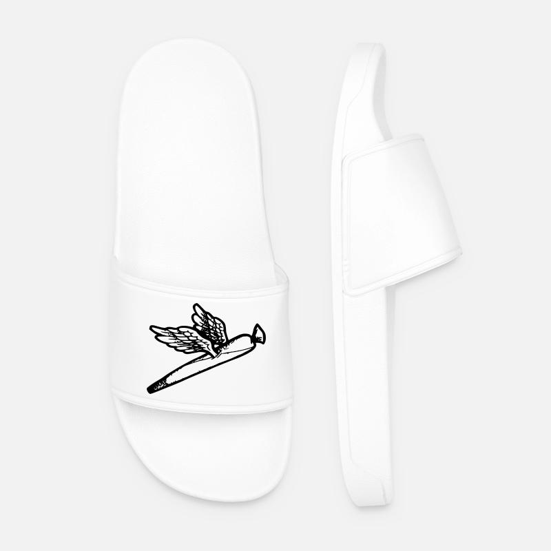 We fly so High - Men’s Pool Sliders - white