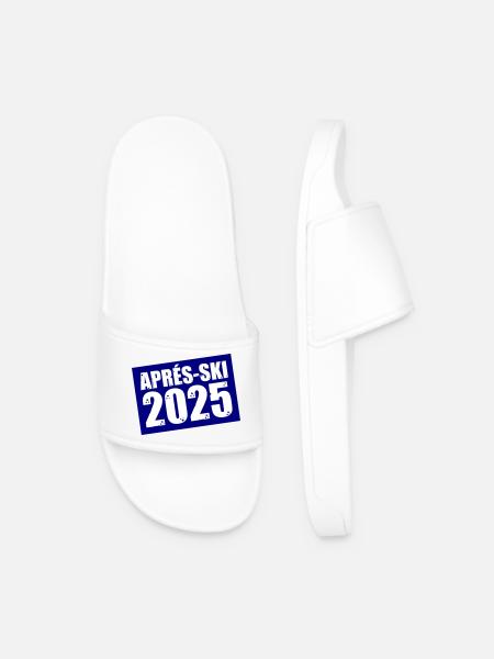 Après-ski 2025 - Men’s Pool Sliders - white