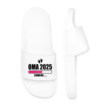 Oma 2025 loading - Men’s Pool Sliders - white - Front