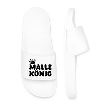 Malle König - Claquettes Homme - blanc - Devant